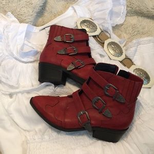 Ankle western boots